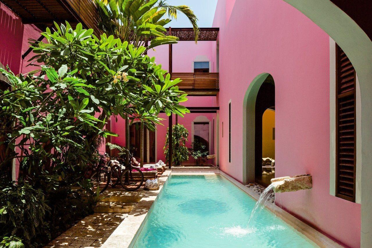 Rosas & Xocolate Boutique Hotel And Spa Merida, A Member Of Design Hotels ภายนอก รูปภาพ